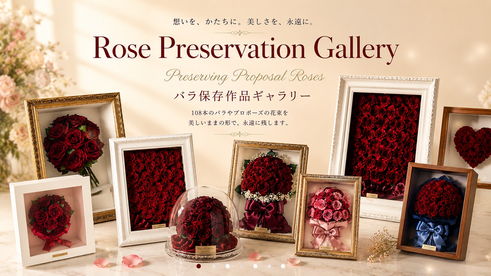 バラ保存作品スライド1